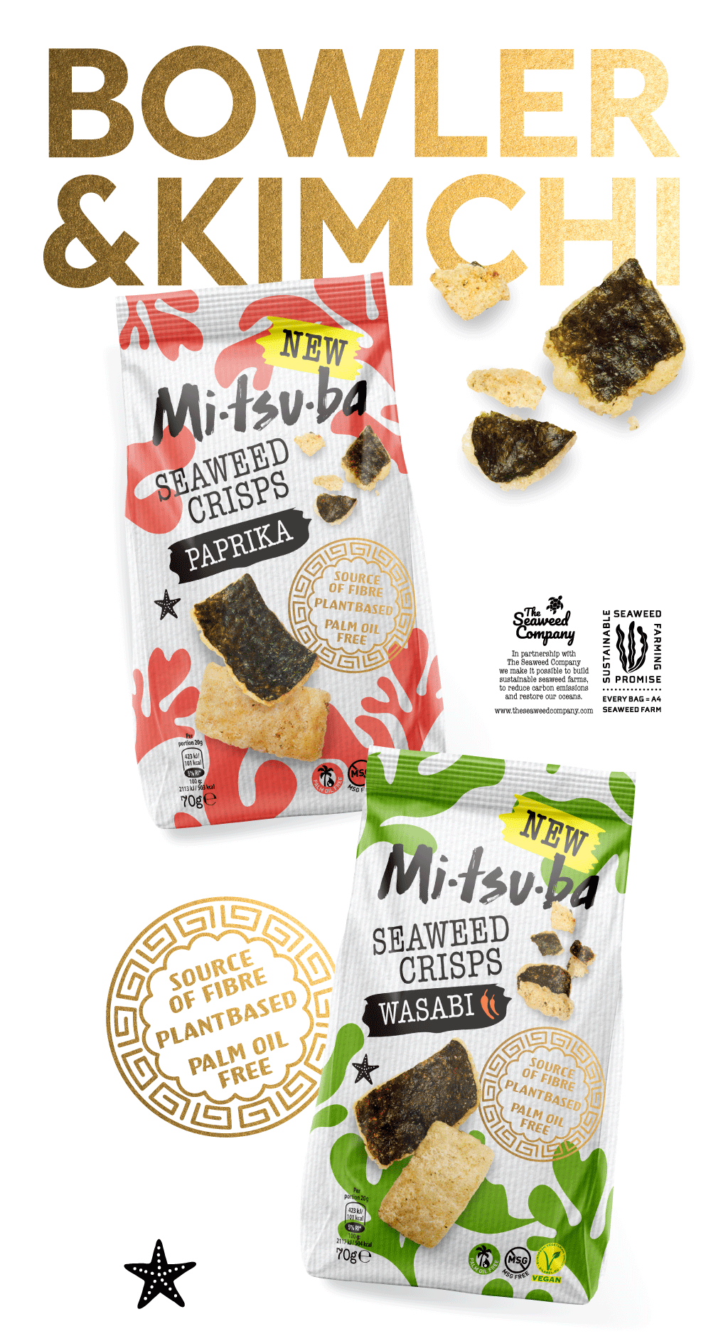 Mi-tsu-ba Seaweed Chips