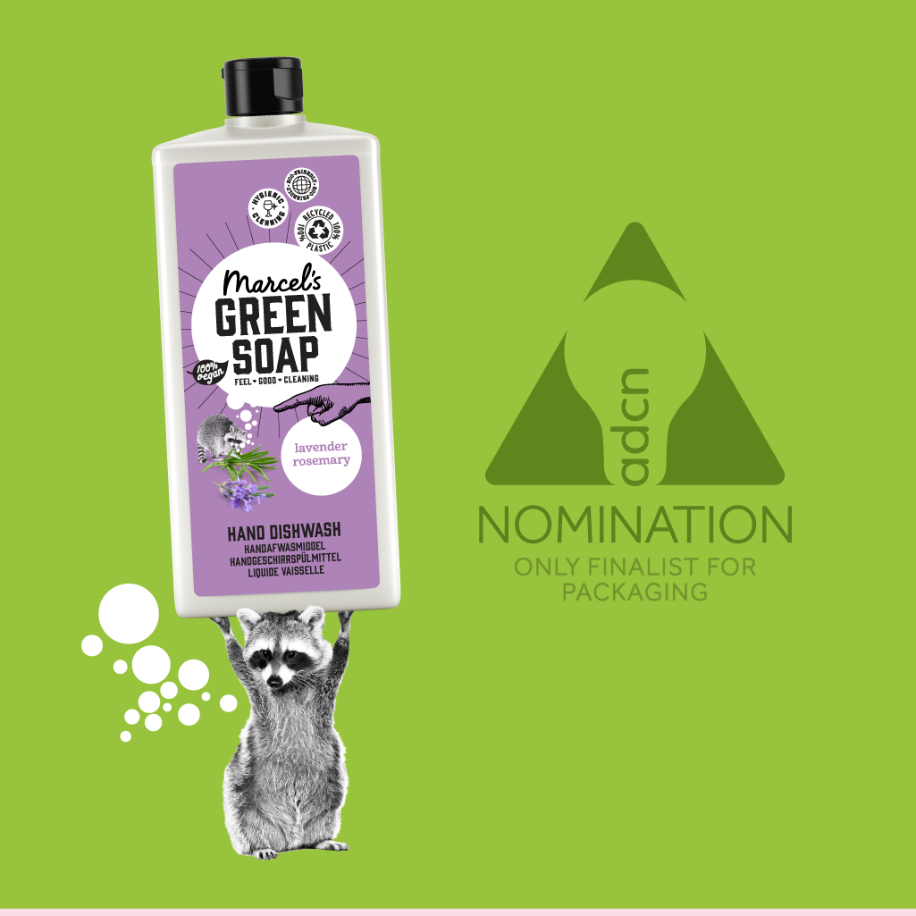 ADCN Dutch Creative Awards Nomination 2022 Marcel's Green Soap