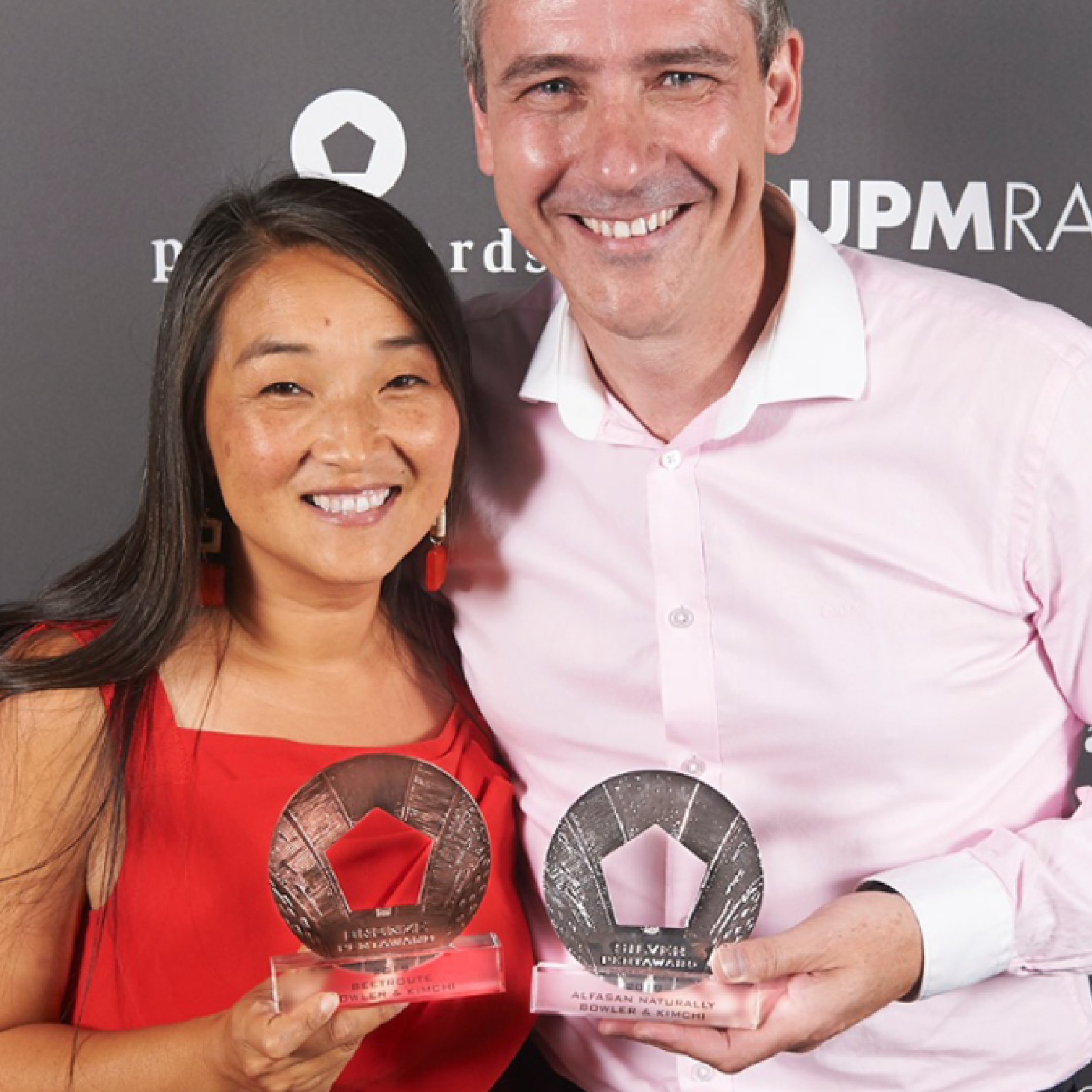 Kevin Davis & Kyanne Bückmann Pentawards 2019 London