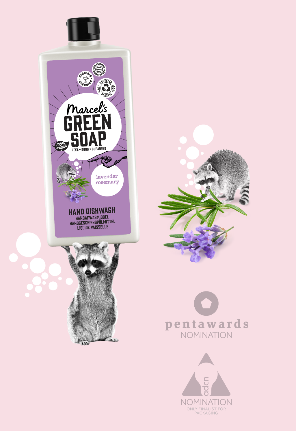 ADCN Dutch Creative Awards Nomination 2022 Marcel's Green Soap